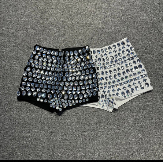 Rochelle Rhinestone Shorts