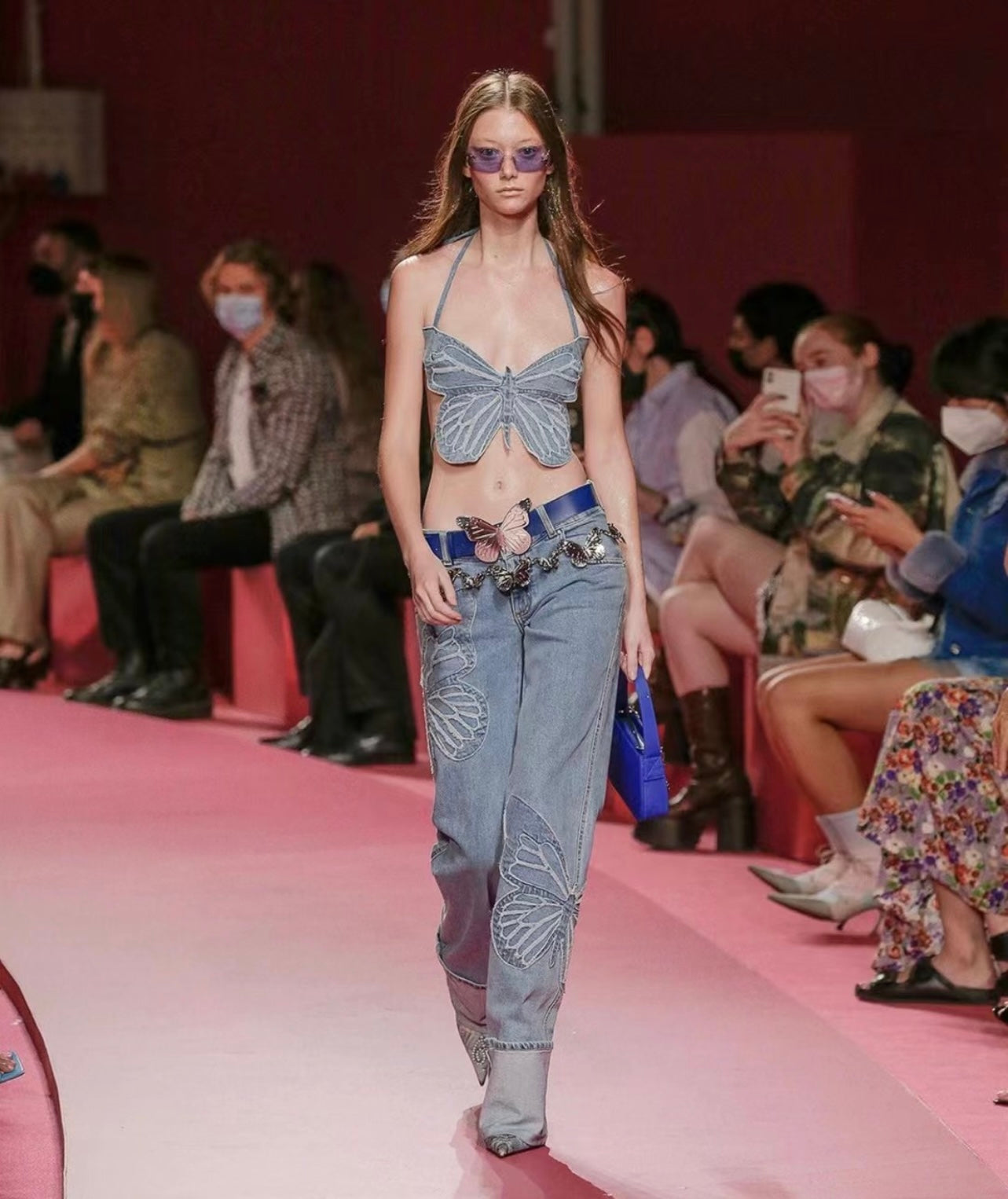 Butterfly Denim Set