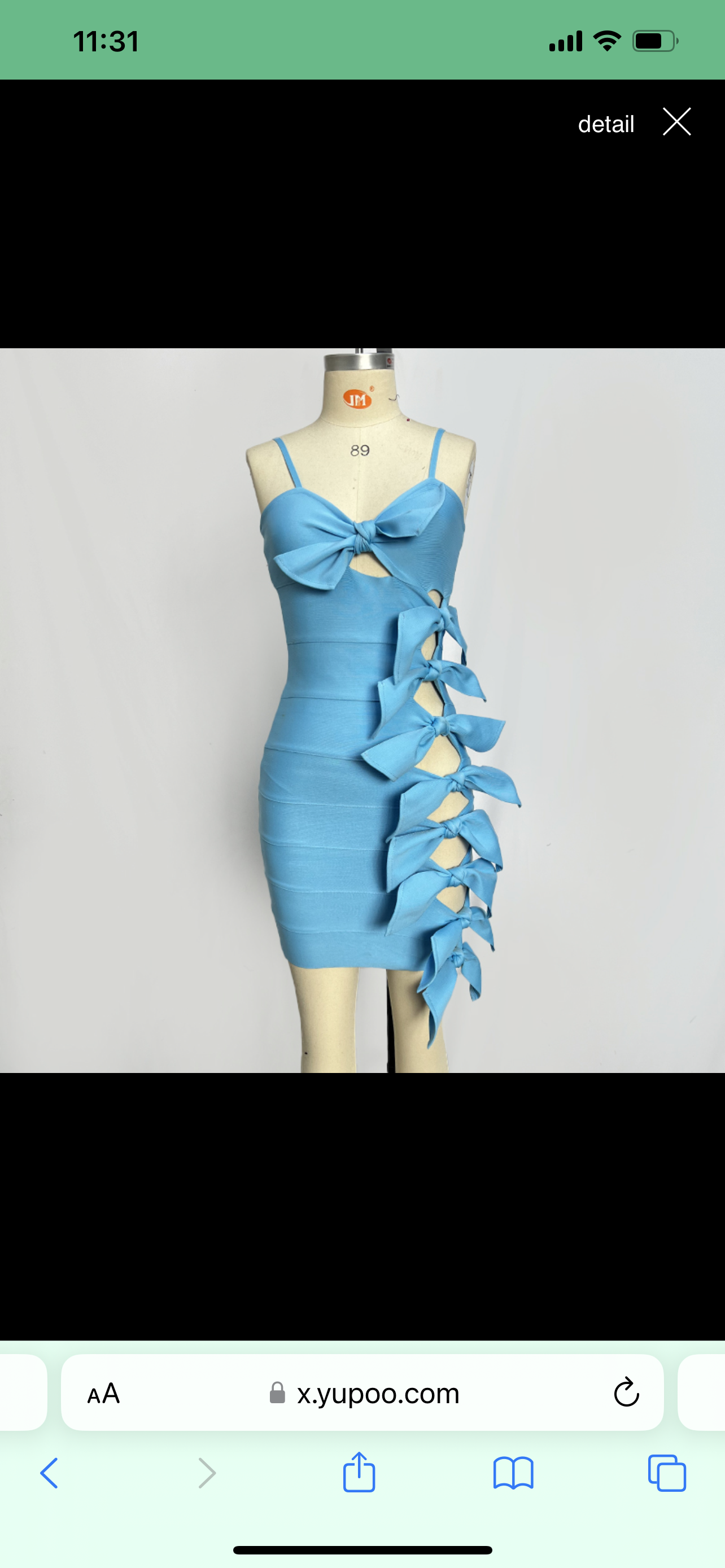 The Bow Bandage Dress