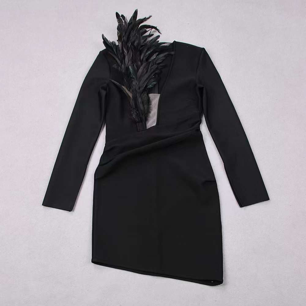 Peacock Blazer Dress